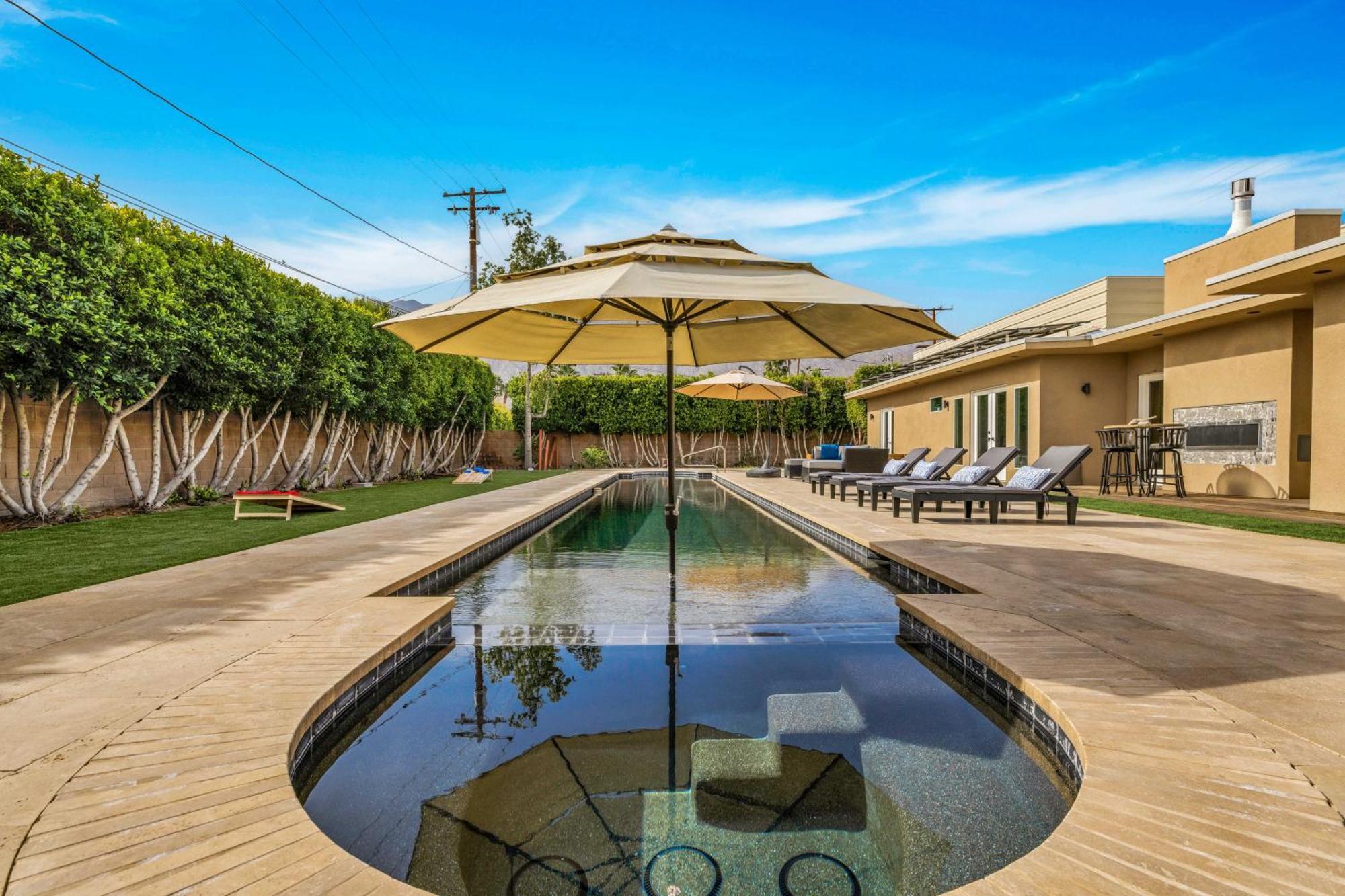 Mid-Century Elegance & Fun In Tahquitz River Estates 棕榈泉 外观 照片
